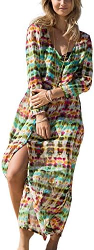 Women Swimsuit Beach Cover ups Long Swimwear Cover up Bikini Swim Coverups