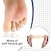 Dr. Foot's Gel Toe Caps Prevents Callus Relieve Pain from Corns, Blisters, Hammer Toes Bunion Pain Relief - 4 Pairs (Beige)
