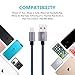 Cablex iPhone Cable 3Pack 10FT Nylon Braided Charger Cord 8Pin Lightning to USB, Compatible with iPhone 7/ 7 Plus/6/6s/6 plus/6s plus, iPhone 5/5s/5c,iPad, iPod and More