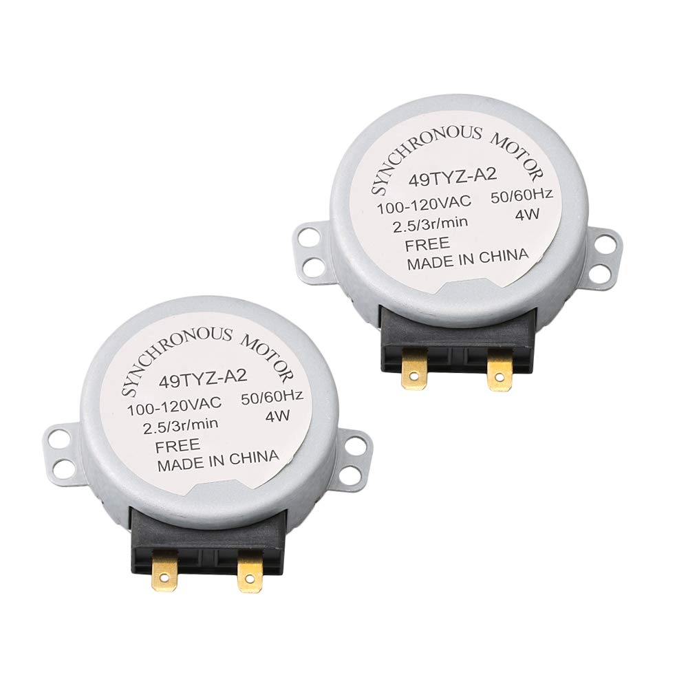 Yibuy 2 x 120 V Microondas Horno Turntable Motor 3 RPM ST16 ...