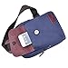 Qcute Canvas Sling Bag, Outdoor Sports Casual Chest Bags Satchel Shoulder Backpack for Men Women (Sapphire)