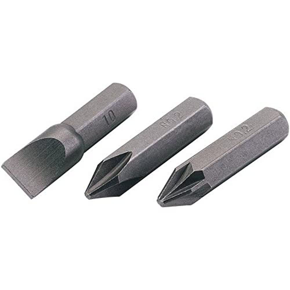Draper 30912 10MM Plain Slot Impact Screwdriver Bit