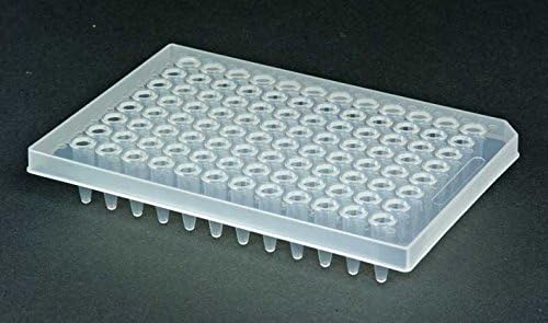 AXYGEN - BioExcell Clr 96W PCR Plate- 1/2 Skirt Single notc h, PK25