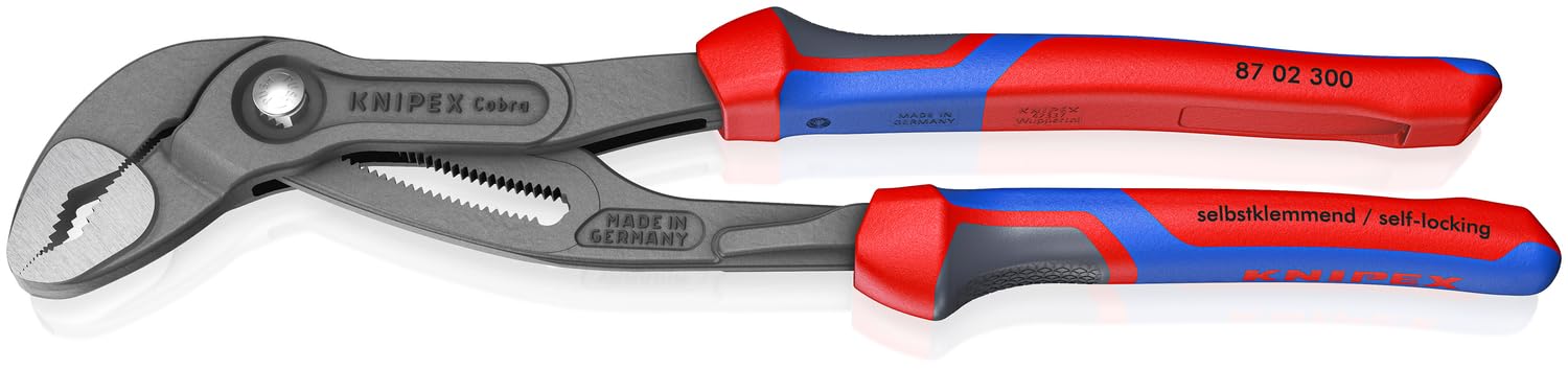 KNIPEX - 87 02 300 Tools - Cobra Water Pump Pliers, Multi-Component (8702300)