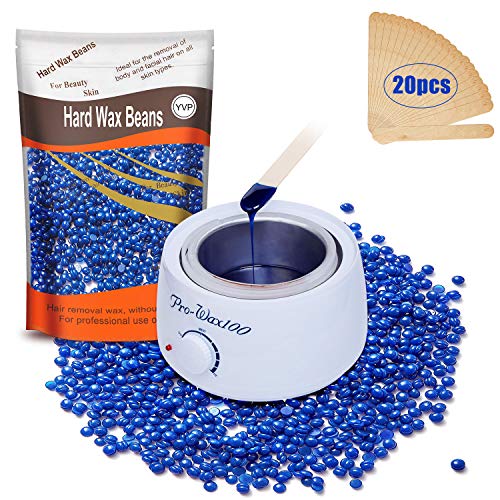 image for Yovanpur Hard Wax Beans for Painless Hair Removal, Brazilian Waxing fo