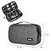 Electronics Organizer Travel Tech Case - Charge Cord, Slim Gadget, Charger Organizer Pouch Bag - Portable Cable Management Case