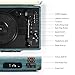 Record Player, Miric Bluetooth Turntable with 2 Built-in Speakers, Portable Size, 3-Speed, for 7/10/12inch Vinyl Records, Equipped USB/SD/AUX Port, Support Transcription, Suitcase Designthumb 4