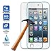 Ebestsale 2.5D Round Edge 0.3mm Ultra Slim Nano Tempered Glass Screen Protector Film With Perfect Anti-scratch/Shatterproof/Fingerprint & water & oil resistant(For Apple iPod Touch 5G 5th Generation)
