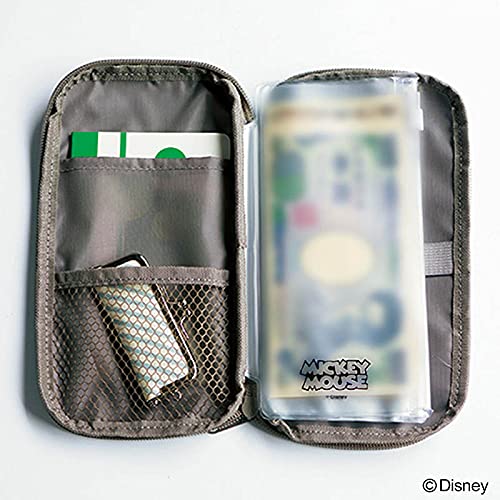 SPRiNG(スプリング) 2021年10月号:8/20発売【雑誌付録】ミッキーマウスデザイン シップス エニィ ノート風マルチポーチ