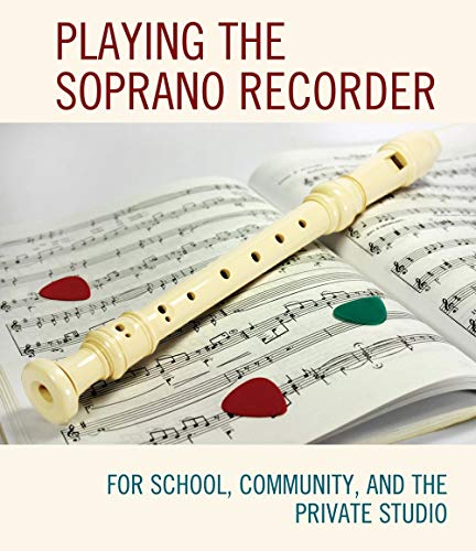 Skoye Soprano Recorder,Ivory White German Style 8 Hole with Cleaning Rod, Black Storage Bag