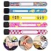 Yillsen Child Safety ID Wristband,Waterproof Kids Safety Bracelet,Anti Lost ID Wristband,Reusable SOS Bracelet for Boys and Girls