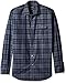 Van Heusen Men's Long Sleeve Heathered Plaid Shirt
