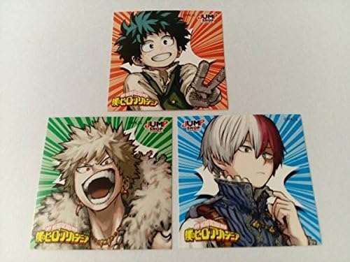 Amazon ジャンプショップ限定 ヒロアカ ステッカー3枚セット アニメ 萌えグッズ 通販