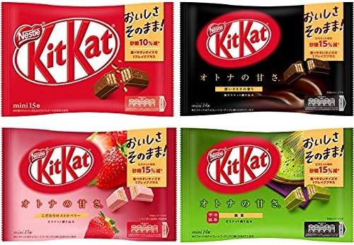 Amazon キットカットミニ 大袋 4種各3袋セット 計12袋 イーコンビニ チョコレート菓子 通販
