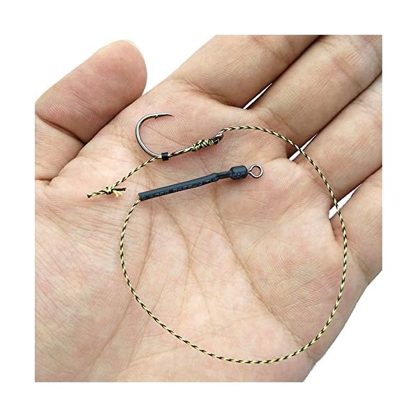 Shaddock-Fishing-18pcs-Carp-Fishing-Hair-Rigs-Braided-Thread-8340-High-Carbon-Steel-Hook-Swivel-Boilies-Carp-Rigs-Carp-Fishing-Accessories