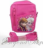 NEW Disney Frozen Elsa and Anna Pink Camera Bag Case Red Bag Handbag