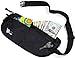 Passport Holder Hidden Waist Belt For Travel Accessories - RFID Blocking (Black)