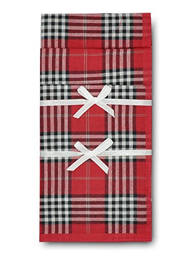Selected Hanky 100% Cotton Men's Handkerchief 6 Piece Gift Set