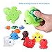 TOYMYTOY Little Squirts Fun Bath Toys|Sea Animals Bath Toys|Safe for Kids|12 PCS