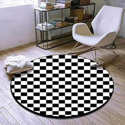 Area Round Rug Home Decor Baby Crawling Mats Non Slip Pad