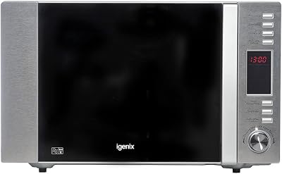 Igenix IG3091 Digital Microwave Grill Convection 30L 900W Stainless Steel