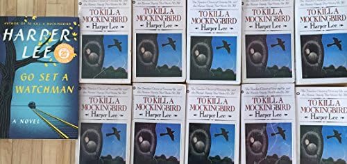 To Kill a Mockingbird by Harper Lee Class Reading Group Set of 10 Copies includes Hardcover Edition of Go Set a Watchman