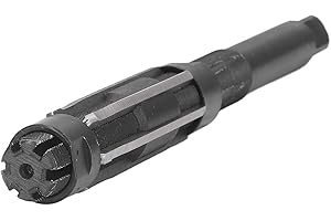 lvifloae 6 Flute Hand Reamer Metal Adjustable Straight Shank Cutting Drilling Reamer 26 to 29.5mm Metric Reaming Drill Bit fo