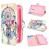 ivencase Dream Catcher Design Wallet PU Leather Stand Flip Case Cover For LG G3 + One 