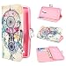 ivencase Dream Catcher Design Wallet PU Leather Stand Flip Case Cover For LG G3 + One "ivencase " Anti-dust Plug Stopper