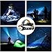 Headlamp Flashlight,6 Head lamps USB brightest Rechargeable Headlight 12000 lumen Waterproof 8 Modes for outdoor camping (6 Led Orange)