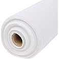 Loboo Idea Fiberglass Window Screen Mesh, Replaceable Window Screens Mesh/Fiberglass Screen Roll for Fiberglass Door, Window Screen and Courtyard Wall(150x300cm (59x118.11 Inches),White)