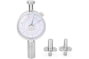 ACOGEDOR Fruit Firmness Penetrometer, Fruit Penetrometer Sclerometer, Fruit Firmness Tester, Fruit Hardness Tester Machine, with 2 Measuring Head, for Determining The Maturity Level of Fruit