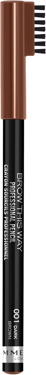 Rimmel London Professional Eyebrow Pencil Dark Brown 1.4g Waterproof