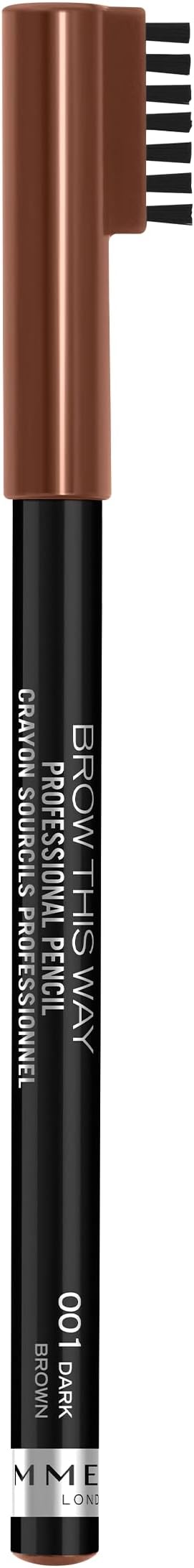 Rimmel London Professional Eyebrow Pencil Dark Brown 1.4g Waterproof