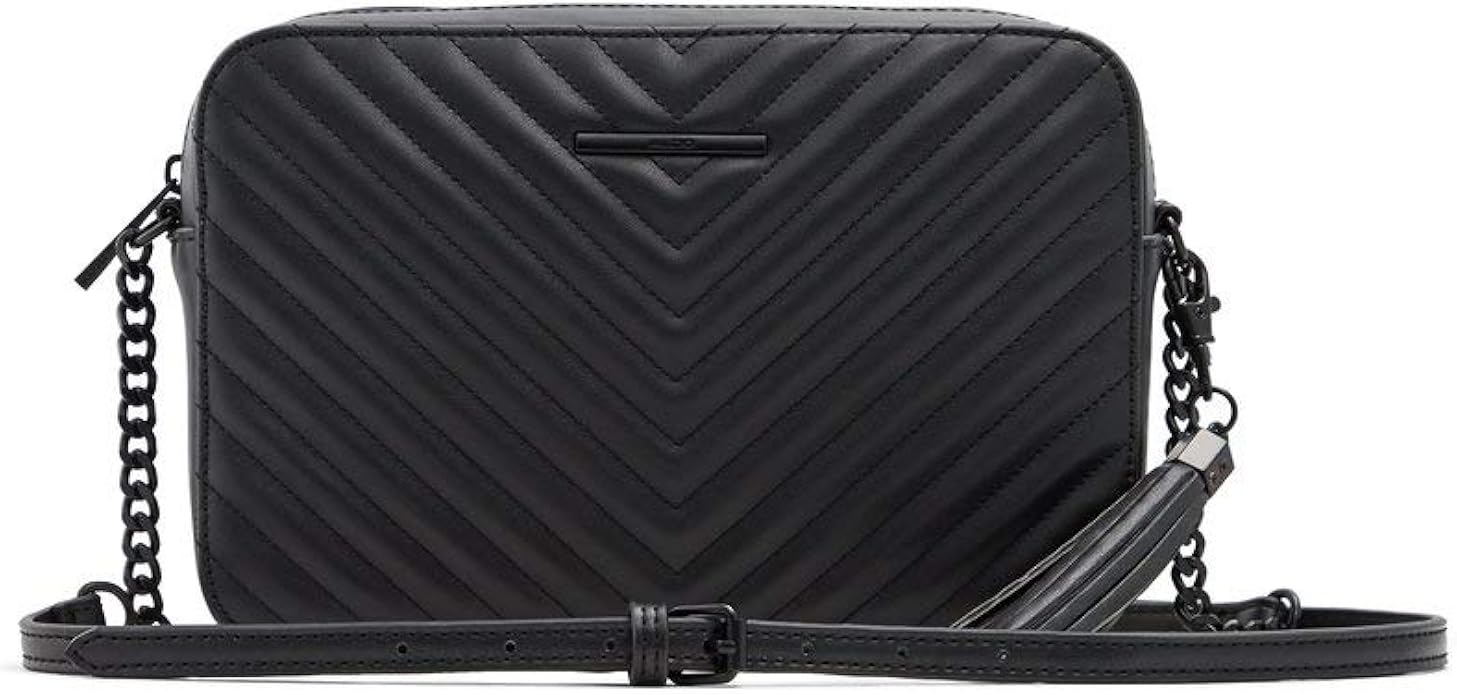 ALDO Women's Andressera Crossbody Bag CrossBody, Black, Small Amazon