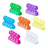 Chinu Push Pin Magnets 28 Refrigerator Magnets for Crafts Office Whiteboard Kids School Deluxe Multi-Use Super Strong Neodymium Magnetic Push Pins in 7 Attractive Colors