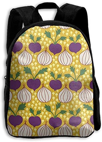 NHRTYHFWDG Customized School Backpack Onions And Beets(8163) Childrenâ€s Backpack,Shoulders Bag,Casual Backpack,Travel Backpack
