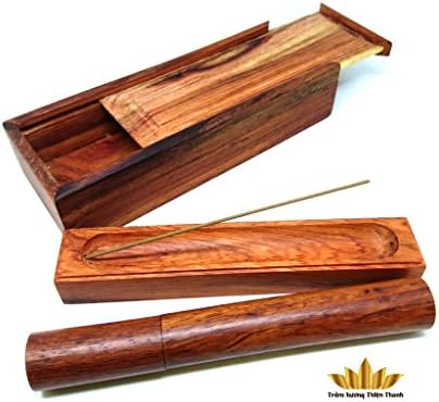 Agarwood incense stick - 10 cm - A set of Wooden box - Special gift and wonderful incense