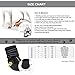 Petacc Dog Boots Water Resistant Dog Shoes for Large Dogs and Black Labrador 4 Pcs in Size 8 Black