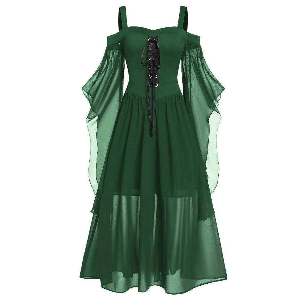 Women Medieval Dress Retro Renaissance Costume Cold Shoulder Fancy Dresses  | Desertcart Mauritius