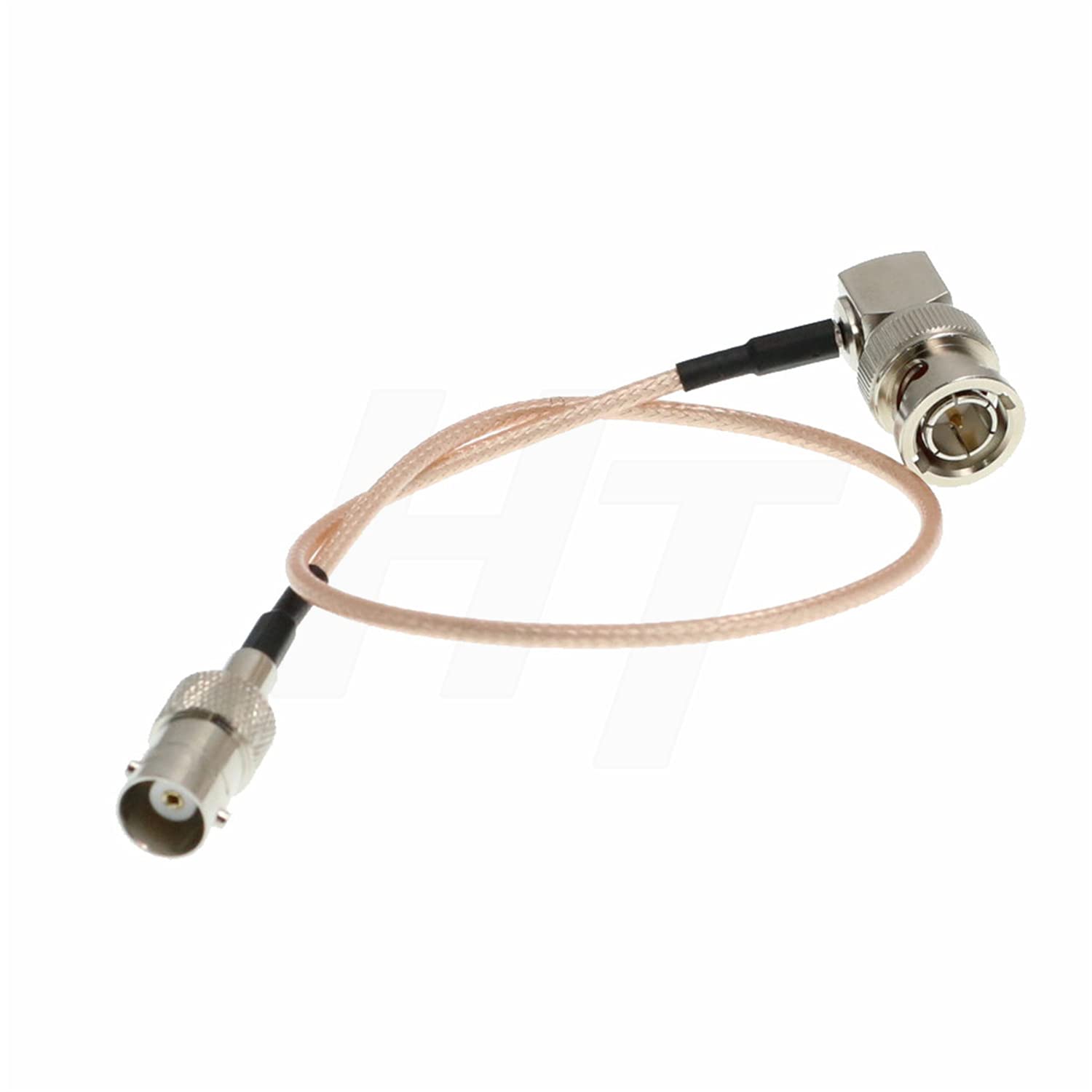 HangTon Male BNC to Female BNC 3G HD SDI Video Cable Extension Adapter for Blackmagic Teradek Camera Monitor, Thin Shielded RG179 75 Ohm (30)