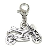 Pro Jewelry Dangling "Street Bike" Clip-on Bead for