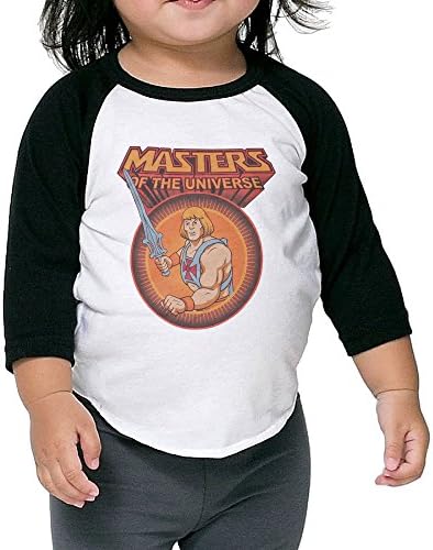 He-Man And The Masters Of The Universe Sorcery Child Unisex Raglan Shirt Funny Baseball Uniform 3/4 Sleeve