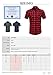 Youstar Men's Classic Plaid Short Sleeve Button Down Shirt