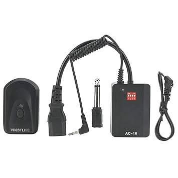 Vbestlife Disparador de Flash inalámbrico, Transmisor de ...