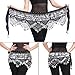 Wuchieal Women's Belly Dance Belt belly dance beginner Hip Scarf Warp skirt