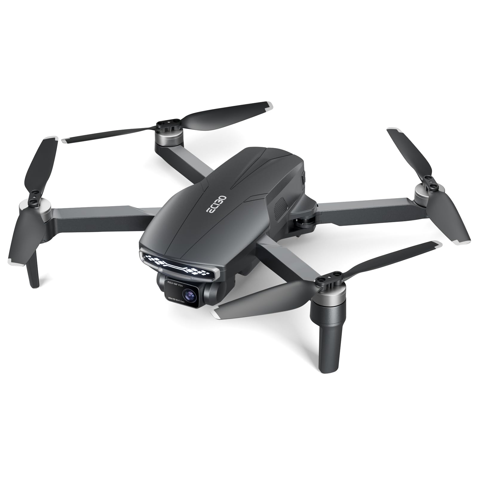 LANSAND Brushless Motor Drone with Camera for 8 x 5.9 x 2.4 inches, Dark