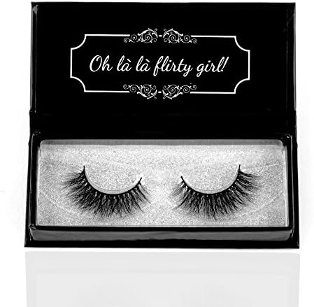 3D Siberian Mink Eyelashes | Fluttery Full-Volume J Curl (Jewel) | Handmade 8-layered False Lash Extensions for Dramatic Look by Coquette Chronicles