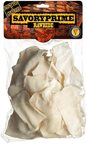 Savory Prime 00459 Rawhide Chips Natrl 2X6
