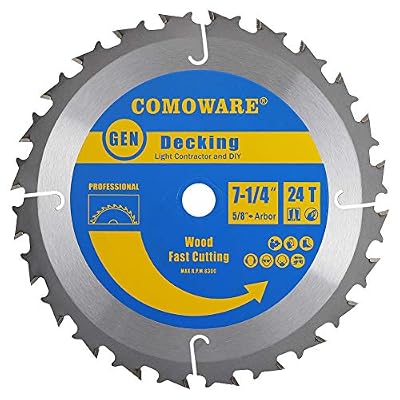 COMOWAR Circular Saw Blade- for Wood, Wood Composites, laminate, veneered plywood & hardwoods.